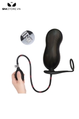 SMT3101 - Anal pump kèm vòng đeo dương vật bằng silicon dài 50cm