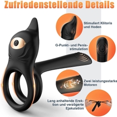 SMT3114 - Vòng rung đeo gốc dương vật điều khiển từ xa dài 14cm