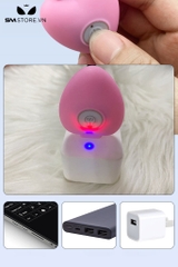 SMT3131 - Trứng rung 2 đầu có dây điều khiển hình trái tim và 10 chế độ