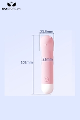 SMT3132 - Trứng rung giá rẻ hình tai gấu có 10 chế độ rung sạc điện