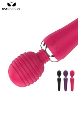 SMT3140 - Chày rung tình yêu có vân ngang và 10 chế độ dài 155mm