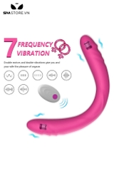 SMT3142 - Dương vật giả 2 đầu điều khiển từ xa có 7 chế độ rung