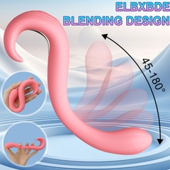 SMT3143 - Máy rung thiết kế hình chữ S 10 tần số sạc điện dài 17.7cm