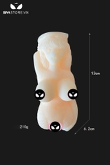 SMT3156 - Âm đạo giả ngụy trang nữ thần tự do silicon mềm dài 13cm
