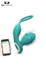 SMT3179 - Vòng rung dương vật mix butt plug điều khiển qua APP
