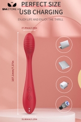 SMT3181 - Máy rung đầu dương vật cầm tay có 10 tần số dài 187mm