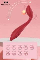 SMT3181 - Máy rung đầu dương vật cầm tay có 10 tần số dài 187mm