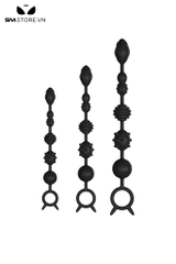 SMT3183 - Anal bead có 6 tầng hạt dạng có gai và thanh ngang kèm 3 size