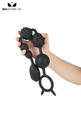SMT3183 - Anal bead có 6 tầng hạt dạng có gai và thanh ngang kèm 3 size
