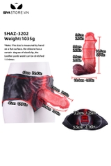 SMT3193 - Dương vật giả có quần monster có xúc tu bạch tuộc dài 19.2cm