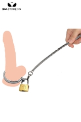 SMT3217 - Vòng đeo cu inox cao cấp có dây xích không giả có 2 kích cỡ