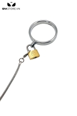SMT3217 - Vòng đeo cu inox cao cấp có dây xích không giả có 2 kích cỡ