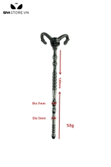 SMT3218 - Dụng cụ niệu đạo sounding inox ngụy trang hình đầu lâu