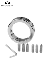 SMT3221 - Vòng đeo tinh hoàn inox đinh tháo rời kéo dài bìu và 3 size