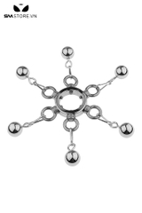 SMT3221 - Vòng đeo tinh hoàn inox đinh tháo rời kéo dài bìu và 3 size