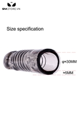 SMT3223 - Bao cao su đôn dên có dây đeo silicon mềm dài 155mm