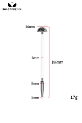 SMT3255 - Dụng cụ sounding silicon thông lỗ tiểu có lỗ ở đầu tháo rời