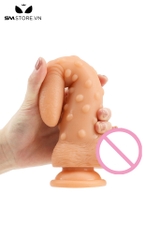 SMT3233 - Dương vật giả gắn tường có bi nổi quanh dài 22.5cm
