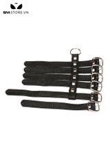 SMT3245 - Vòng đeo dương vật da PU đính đinh tán có nấc điều chỉnh