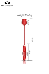 SMT3250 - Máy rung 2 đầu hoa hồng và đầu dương vật dài 46cm