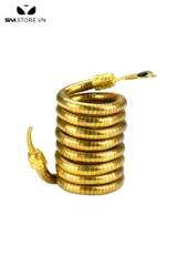 SMT3254 - Vòng đeo dương vật inox ngụy trang con rắn dài 89cm