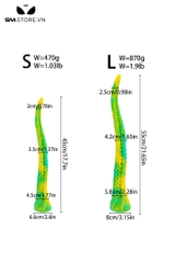 SMT3257 - Anal long xúc tu bạch tuộc silicon mềm dài 45 và 55cm