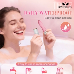 SMT3272 - Máy rung mini ngụy trang hình thỏi son có 10 chế độ