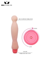 SMT3294 - Máy rung giá rẻ silicon dạng cong có 1 bi trên dài 22cm