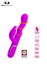 SMT3304 - Máy rung xoay tai thỏ Pretty Love thanh cong dài 249mm