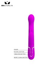 SMT3304 - Máy rung xoay tai thỏ Pretty Love thanh cong dài 249mm