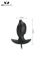 SMT3305 - Anal pump Pretty Love nguỵ trang con cá voi silicon dài 16cm