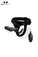 SMT3339 - Dương vật giả 2 đầu có rung điều khiển có dây dài 14 và 17cm