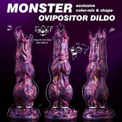 SMT3360 - Chim giả monster bằng silicon đẻ trứng và đế dính tường