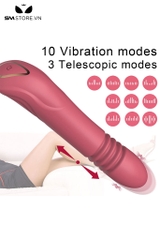 SMT3377 - Máy rung đầu dương vật vân ngang giữa 10 tần số dài 174mm