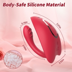 SMT3378 - Quần lót rung có đầu dương vật silicon điều khiển từ xa