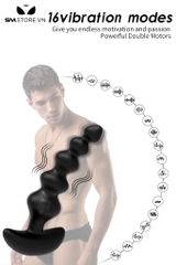 SMT3379 - Anal bead chuỗi hạt điều khiển từ xa đế thuyền dài 143mm
