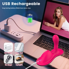 SMT3387 - Máy rung có bi xoay 9 chế độ điều khiển qua APP dài 19cm