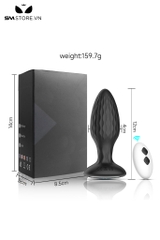 SMT3401 - Máy rung hậu môn đế phát sáng xoay 360 độ dài 12cm