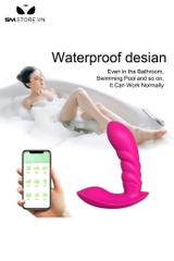 SMT3430 - Máy rung đầu dương vật xoắn ốc điều khiển APP dài 12cm