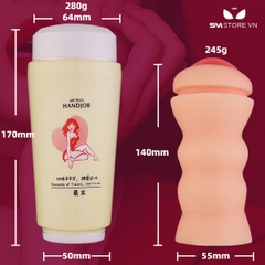 SMT3458 - Cốc thủ dâm ngụy trang cốc trà sữa tháo rời dài 17cm