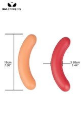 SMT3467 - Dương vật giả ngụy trang cây xúc xích trơn dài 18cm