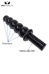 SMT3468 - Anal bead silicon mềm cầm tay dạng chuỗi bi liền dài 265mm