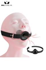 SMT3486 - Penis gag đồ chơi bịt miệng đầu tròn silicon mềm dài 5.62cm