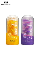 SMT3489 - Cốc thủ dâm Tenga silicon trong suốt dài 135mm bề mặt nổi hạt