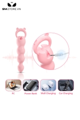 SMT3500 - Anal bead máy rung tai gấu điều khiển qua APP dài 16cm