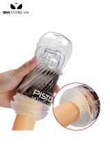 SMT3510 - Âm đạo giả trong suốt Piston xoắn ốc dài 187mm tháo rời