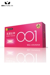 SMT3521 - Bao cao su siêu mỏng nhiều gel bôi trơn Melon hộp 10 cái