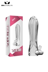 SMT3525 - Bao cao su đôn có rung mix quai đeo gân sọc dài 13cm