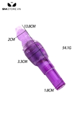 SMT3531 - Máy rung ngụy trang bông hoa chụm silicon dài 13.8cm