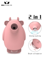 SMT3551 - Máy hút âm đạo ngụy trang hình con bê sạc điện dài 75mm